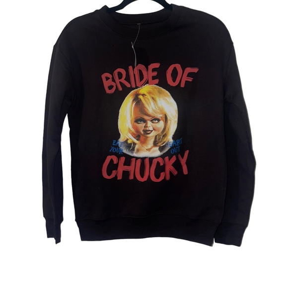 chucky Tops - Women’s size XS Bride of Chucky Sweatshirt